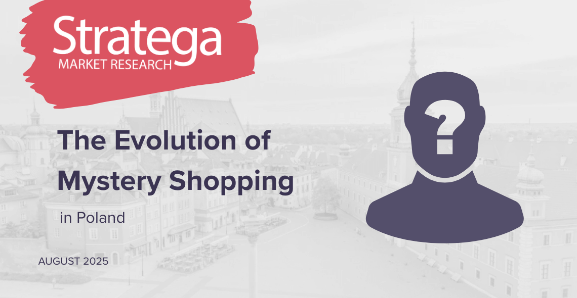 Stratega Market Research – The Evolution of Mystery Shopping in Poland 2025